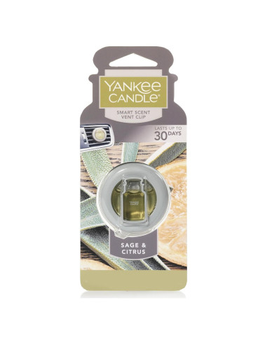 Ambientador de Coche Yankee Candle Salvia y Cítrico