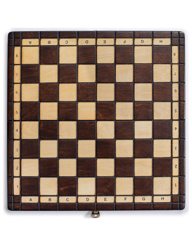 Juego de Ajedrez de Madera Husaria Mediano 35.6cm Hecho a Mano