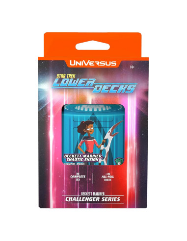 Baraja de Cartas Universus Star Trek Lower Decks Mariner 63 Cartas