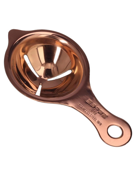 Separador de Huevos Acero Inoxidable 304 14x7.3cm Oro Rosa