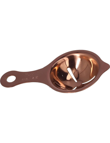 Separador de Huevos Acero Inoxidable 304 14x7.3cm Oro Rosa