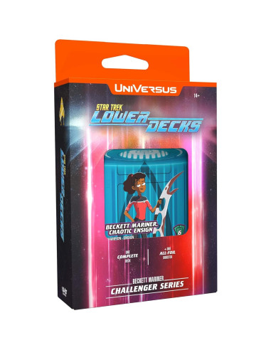 Baraja de Cartas Universus Star Trek Lower Decks Mariner 63 Cartas