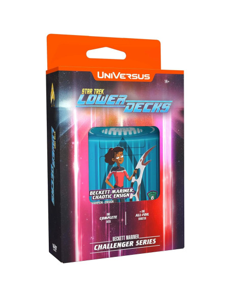 Baraja de Cartas Universus Star Trek Lower Decks Mariner 63 Cartas