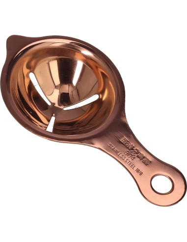 Separador de Huevos Acero Inoxidable 304 14x7.3cm Oro Rosa