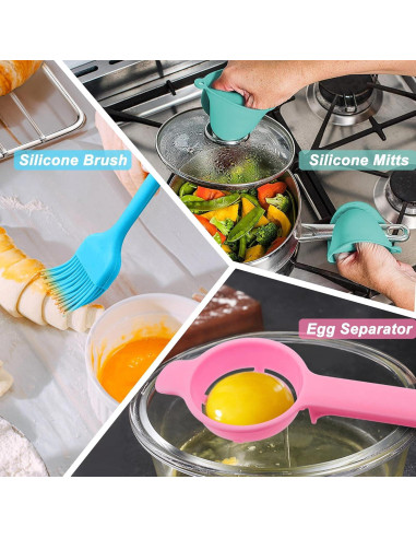 Molde para Pastel 15 cm TeamFar Acero Inoxidable 4 Piezas