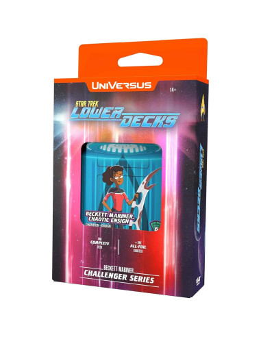 Baraja de Cartas Universus Star Trek Lower Decks Mariner 63 Cartas