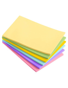 Notas Adhesivas Mr. Pen 10x15 cm Pastel 6 Blocs 360 Hojas