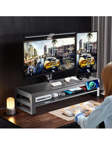 Soporte Elevador para Monitor Geckostroll 54.86 cm Ergonomico