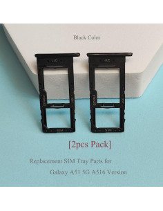 Soporte de bandeja SIM para Samsung Galaxy A51 5G - 2 Piezas 2