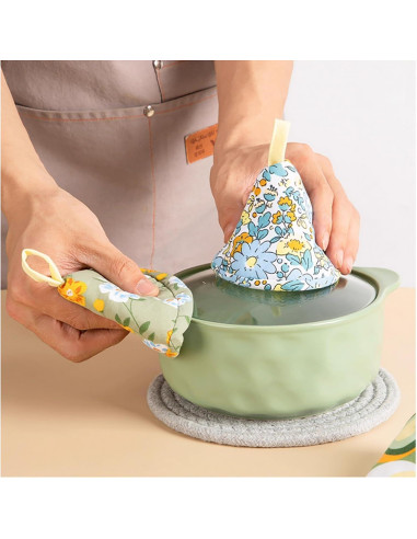 3 Piezas Manoplas de Mango de Olla Mcckoys Antiburn