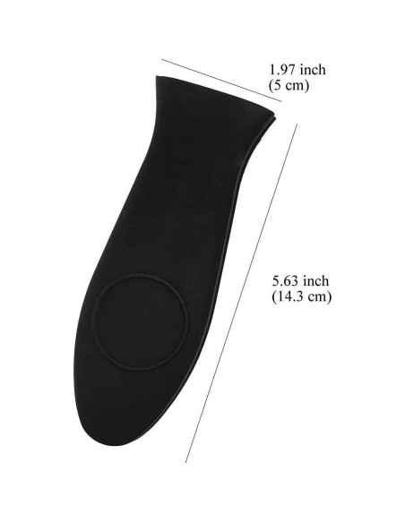 Paquete de 2 fundas de silicona Traderplus para sartenes