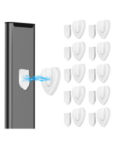 Soporte Magnético para Control Remoto Gliship 10 Piezas Rojo