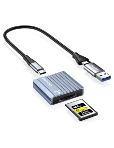 Lector de Tarjetas CFexpress Tipo A RIITOP USB 3.2 10Gbps