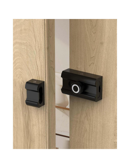 Cerradura de Pestillo Deslizante MeBantoo 7.62 cm Negra Cerradura de Pestillo Deslizante MeBantoo 7.62 cm Negra