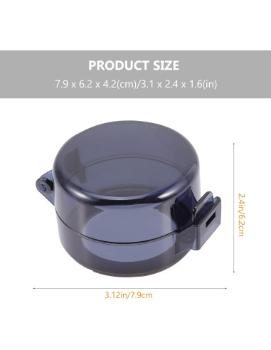 5 Cubiertas de Perillas de Estufa Seguridad Infantil PP Negro