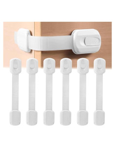 Paquete de 6 Cerraduras de Seguridad Qgond para Bebés