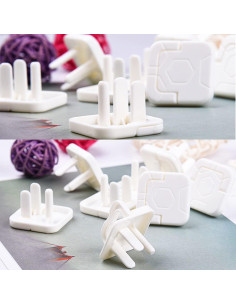 20 Cubiertas de Enchufe de Seguridad AosBet para Niños 2