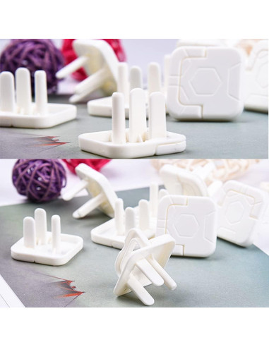 20 Cubiertas de Enchufe de Seguridad AosBet para Niños