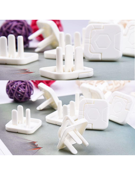 20 Cubiertas de Enchufe de Seguridad AosBet para Niños