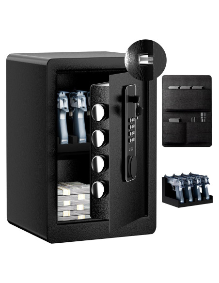 Caja Fuerte Electrónica Dononr 45cm para Pistolas y Valiosos