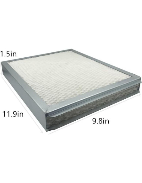 2 Filtros de Humidificador TOOKEMITOP 990-13 Reemplazo 30.5x24.8cm