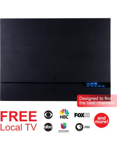 Antena de TV HD Amplificada GE 40529 con Medidor de Señal LED 2