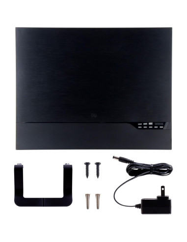 Antena de TV HD Amplificada GE 40529 con Medidor de Señal LED