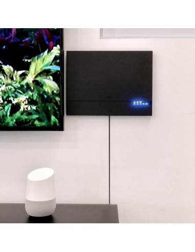 Antena de TV HD Amplificada GE 40529 con Medidor de Señal LED