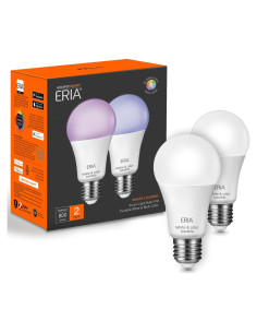 Bombilla Inteligente ERIA A19 Zigbee 800 Lúmenes 8.5W (Paquete de 2)