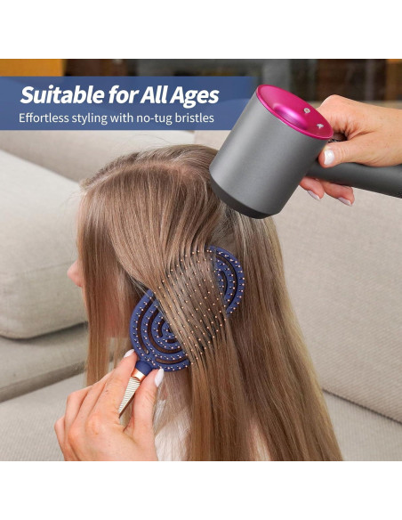 Cepillo Desenredante Ventilado SHINLEA S3069S, 24.3cm