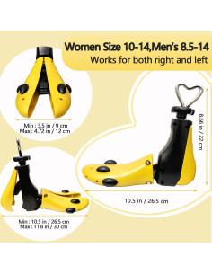 Estirador de Zapatos Ajustable YUYJME para Hombres y Mujeres 2