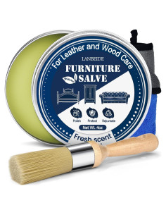 Salve para Muebles LANBEIDE 113.4 g con Cepillo y Toalla