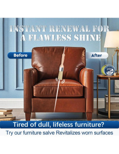 Salve para Muebles LANBEIDE 113.4 g con Cepillo y Toalla 2