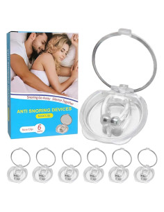 Dispositivos Anti-Ronquidos 6 Pcs Silicona Magnética JianXingStore