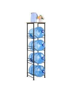 Soporte Organizador de Botellas de Agua ETELI 5 Galones 4 Niveles