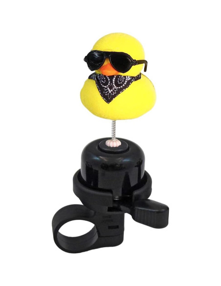 Campana de Bicicleta TAOHUAJIANG con Pato Amarillo y Resorte