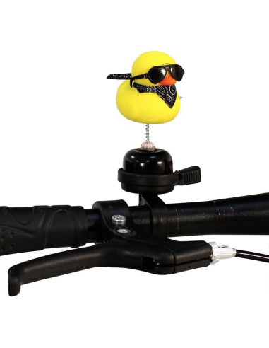 Campana de Bicicleta TAOHUAJIANG con Pato Amarillo y Resorte