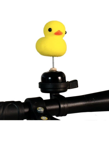 Campana de Bicicleta TAOHUAJIANG con Pato Amarillo y Resorte