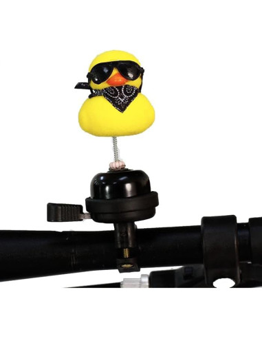Campana de Bicicleta TAOHUAJIANG con Pato Amarillo y Resorte