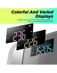 Báscula Digital Runstar FG2211 con 28 Mediciones y Bluetooth 2