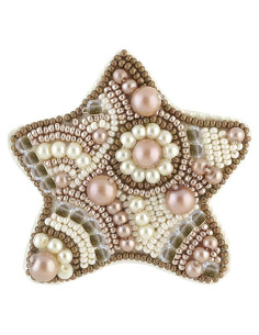 Kit de Cuentas Charivna Mit para Broche Estrella Multicolor