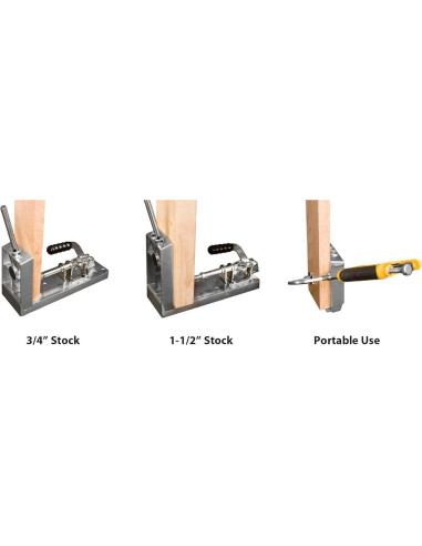 Plantilla de Agujero en Ángulo Sommerfeld 31PC Aluminio 3.3kg