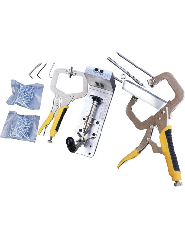 Plantilla de Agujero en Ángulo Sommerfeld 31PC Aluminio 3.3kg