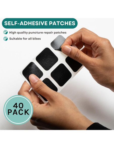 Kit de Reparación de Pinchazos VeloChampion 40 Unidades