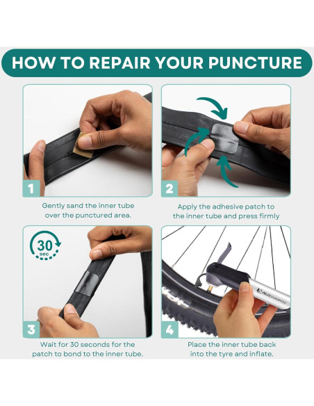 Kit de Reparación de Pinchazos VeloChampion 40 Unidades