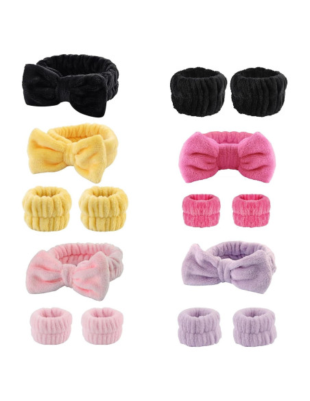 Conjunto de 15 Piezas Banda Cabeza y Muñequera Ismeally