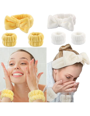 Conjunto de 15 Piezas Banda Cabeza y Muñequera Ismeally