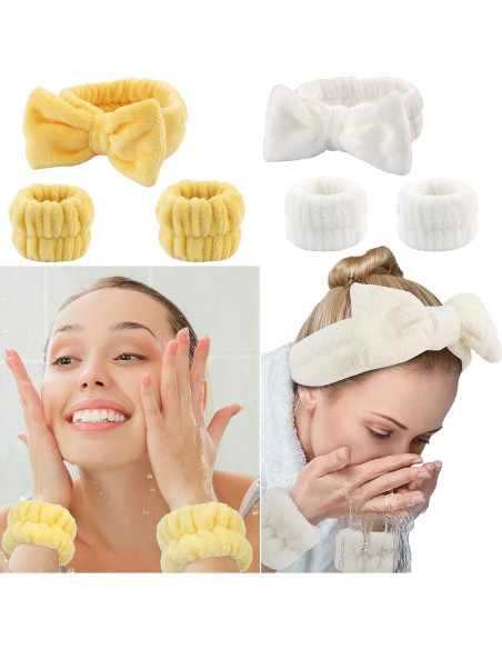 Conjunto de 15 Piezas Banda Cabeza y Muñequera Ismeally