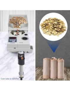 Contador de Monedas Ribao CS-10S 2000 Monedas 1800/min 2