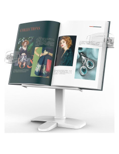 Soporte de Libro Ajustable CU CUSTOMPER - Ligero y Portátil
